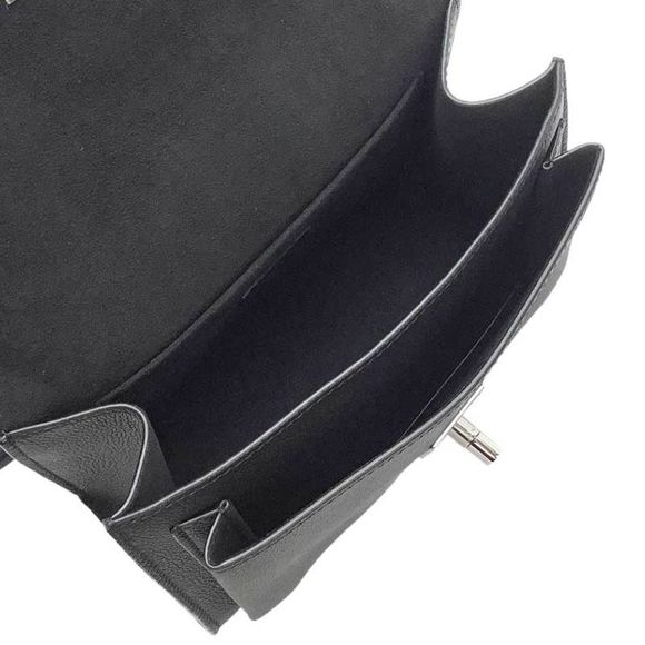 Louis Vuitton My Lock Me Chain Noir Black Calf Chain Shoulder Bag - Picture 4 of 8